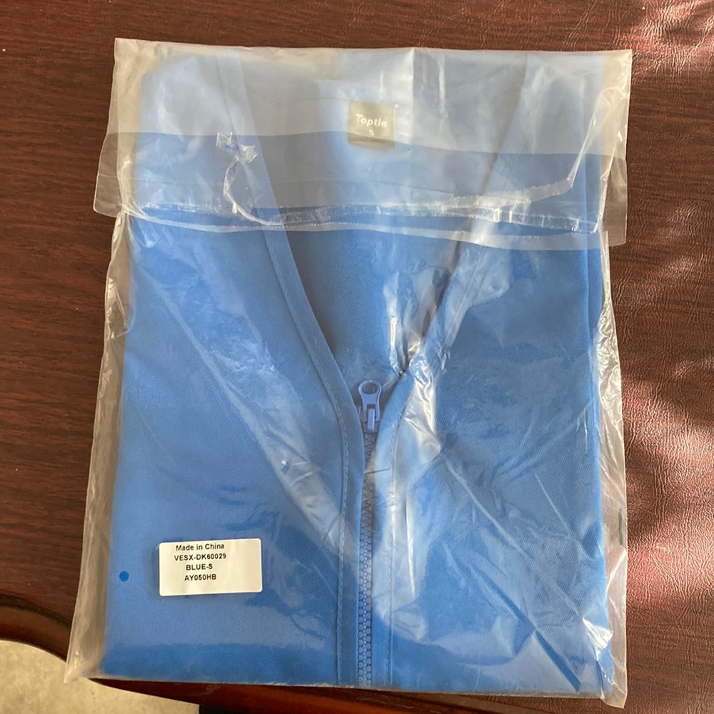Blue vest (Walmart)